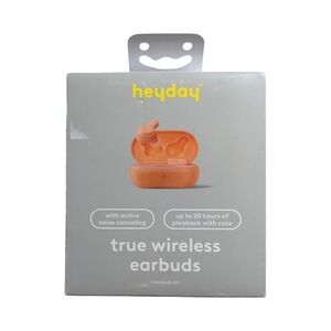 Cc7-N True Wireless Bluetooth Active Noise Cancelling Earbuds heyday - Orange